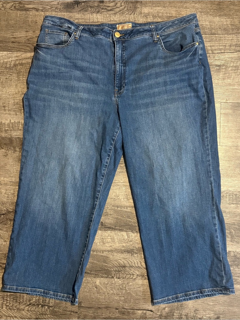 Kut From The Kloth Jeans Women’s 20W Blue Charlotte Wide Leg Denim